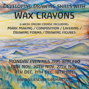 Developing drawing skills with wax crayons