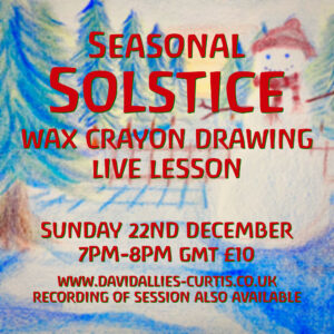 Seasonal SOLSTICE Drawing December 2024